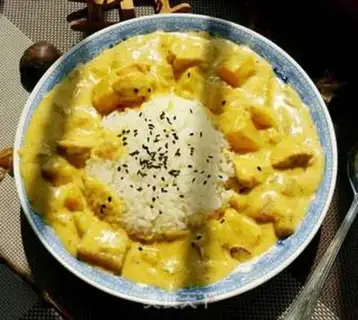 Make Cream chicken curry step 6