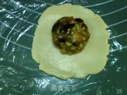 Make Sioux ham mooncake step 12