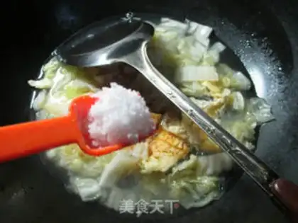 Make Egg cabbage for fans step 8