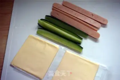 Make Sushi cake step 9