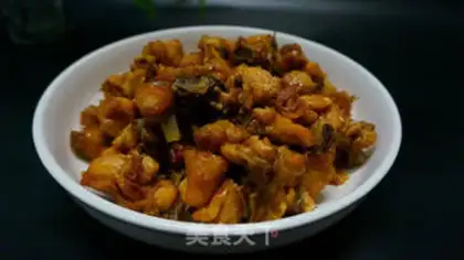 Make Homemade chili chicken step 12