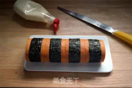 Make Sushi cake step 12