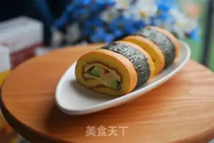 Make Sushi cake step 13