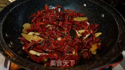 Make Homemade chili chicken step 16