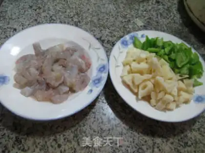Make Spicy shrimp step 0