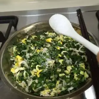 Make Three fresh dumplings step 4