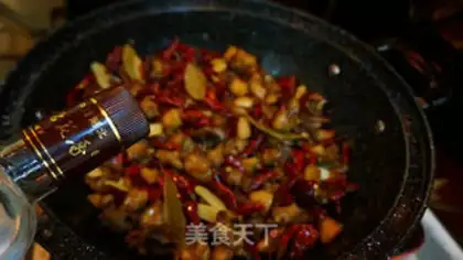 Make Homemade chili chicken step 19