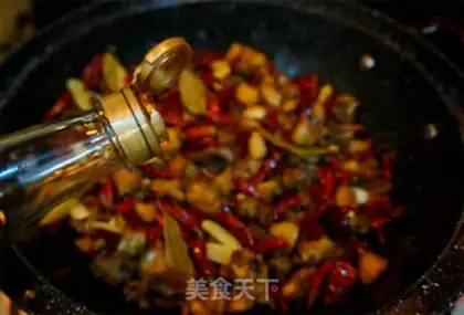 Make Homemade chili chicken step 20