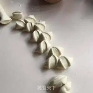 Make Three fresh dumplings step 9