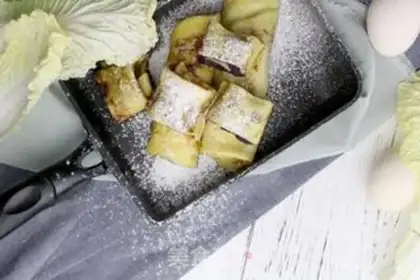Make Potato egg rolls step 4