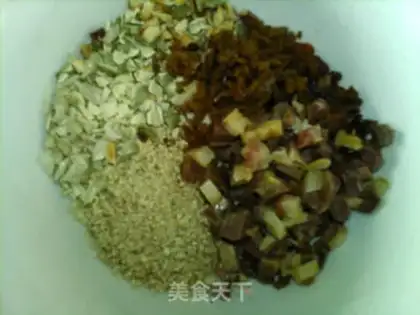 Make A broad ham moon cake step 5