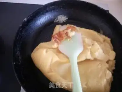 Make Two green bean cakes step 5