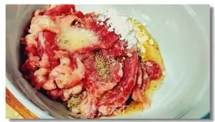 Make Boiled meat step 1