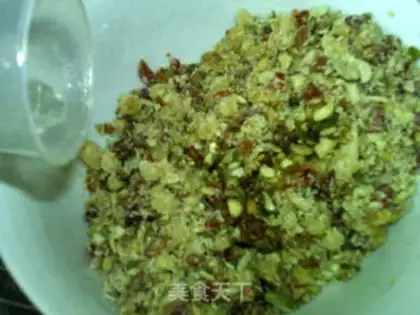Make A wide sausage moon cake step 7