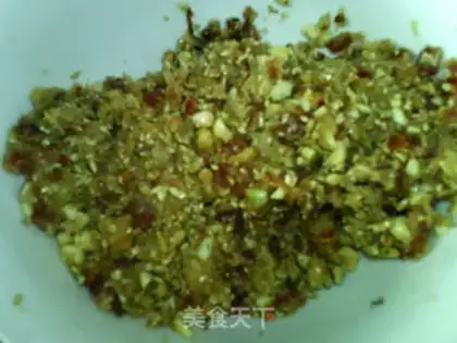 Make A wide sausage moon cake step 8
