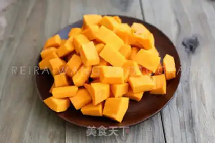 Make Korean pumpkin porridge step 1