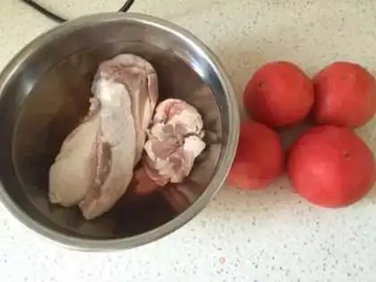 Make Tomatoes step 0