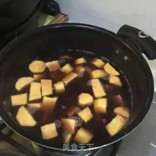 Make Porridge of red bean rice step 4
