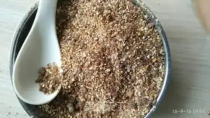 Make Rice sugar powder step 2