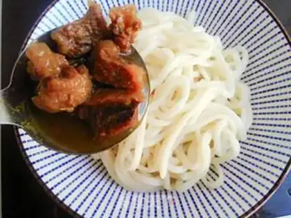 Make Curry beef noodles step 9