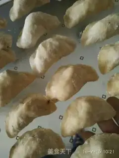 Make Mushroom dumplings step 4