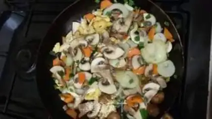 Make Fried mushrooms step 1