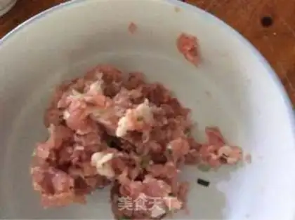 Make Rose dumplings step 1