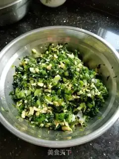 Make Wheat and egg dumplings step 3