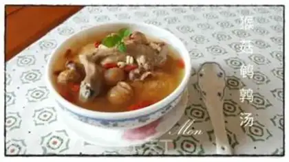 Make Monkey mushroom quail soup step 3