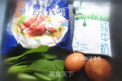 Make Milk noodles step 0