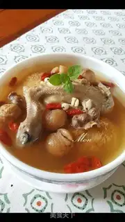 Make Monkey mushroom quail soup step 4