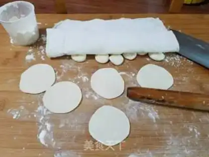 Make Wheat and egg dumplings step 5