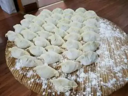 Make Wheat and egg dumplings step 6
