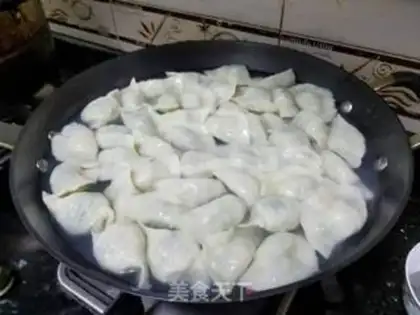 Make Wheat and egg dumplings step 7