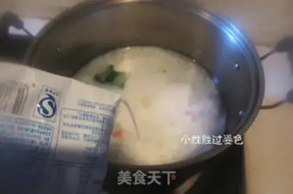 Make Milk noodles step 4