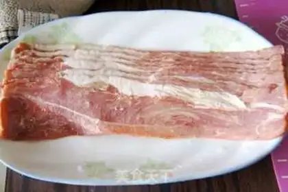 Make Bacon dinner roll step 0
