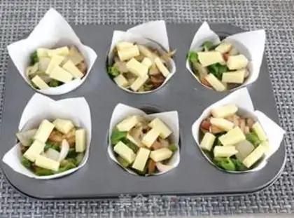 Make Eggs and vegetables step 5
