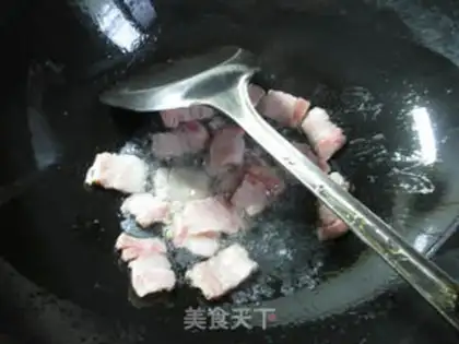 Make Crabs made from salted cabbage step 2