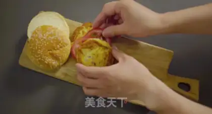 Make Tofu burger step 7