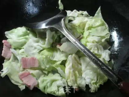 Make Crabs made from salted cabbage step 3