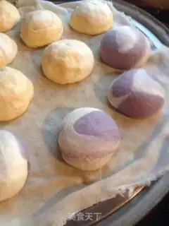Make Potato cream buns step 17