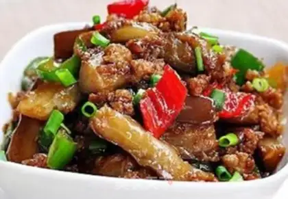 Make Meat sauce and eggplant step 8