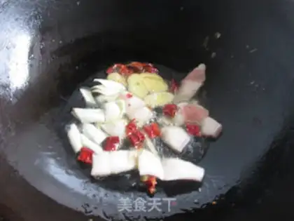 Make Bean bean noodle step 1