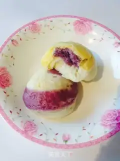 Make Potato cream buns step 19