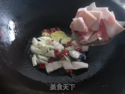 Make Bean bean noodle step 2