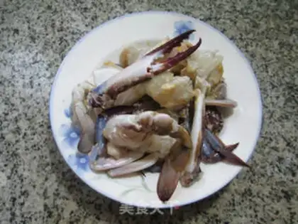 Make Crabs are cooked by green chickens step 2