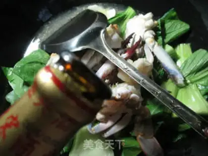 Make Crabs are cooked by green chickens step 5