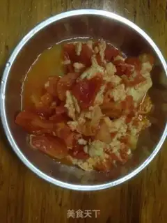 Make Tomato fried eggs step 3