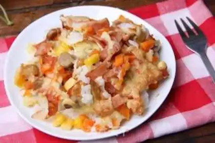 Make Bacon cheese step 7