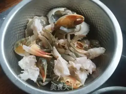 Make Crab fried cake step 2